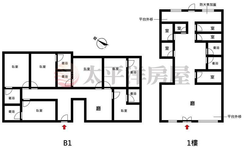 敦北商圈收租金店